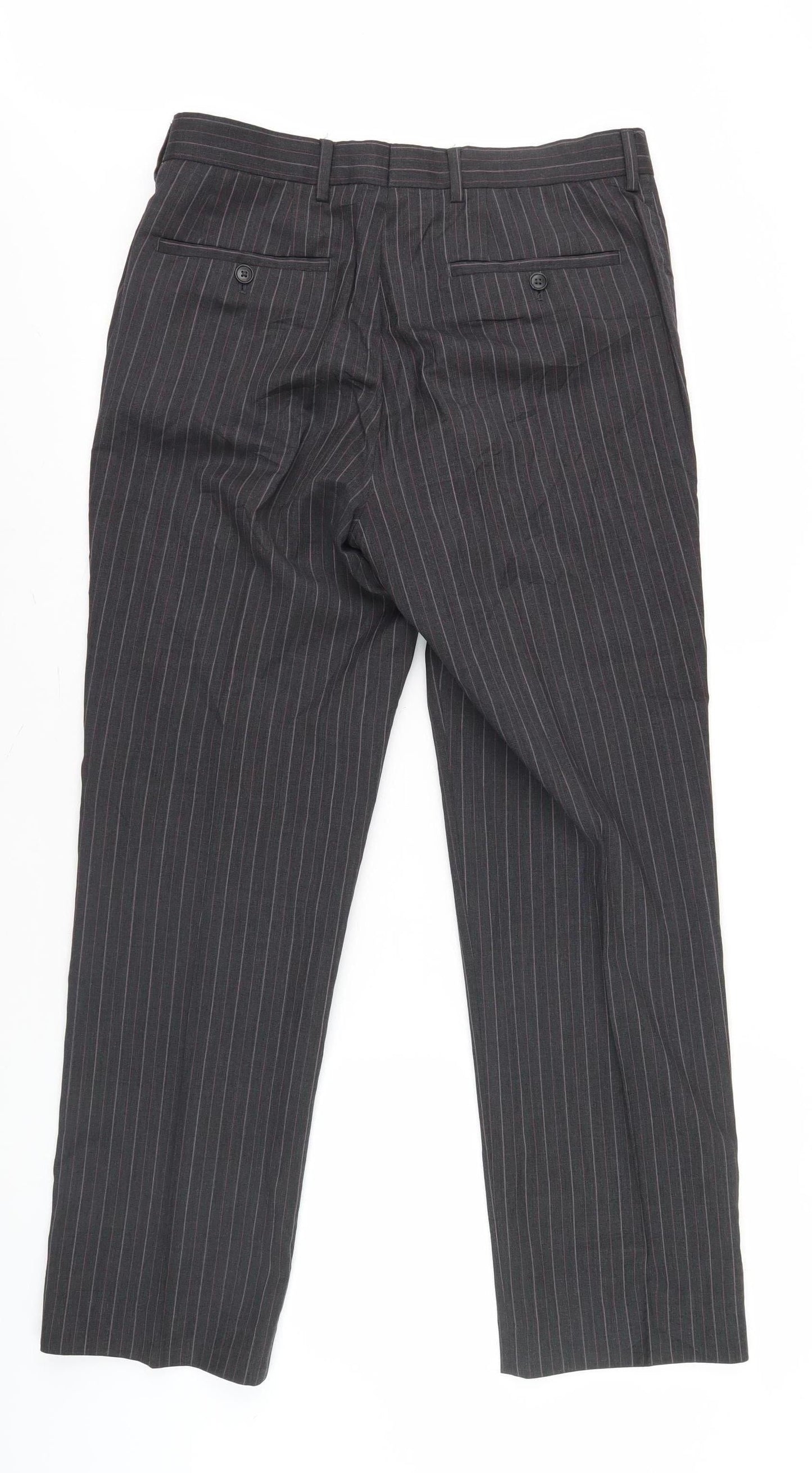 Mens UK Size 32 NEXT   Black Trousers