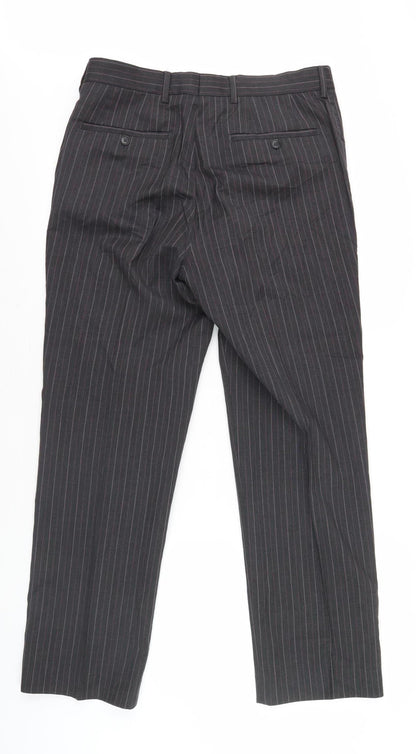 Mens UK Size 32 NEXT   Black Trousers