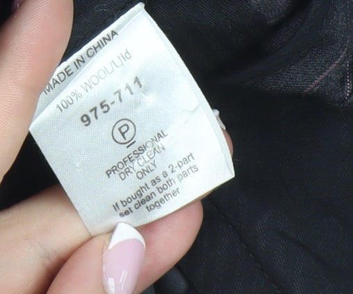 Mens UK Size 32 NEXT   Black Trousers