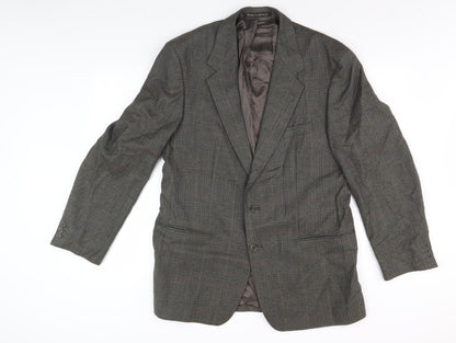 Mens UK Size M Marks and Spencer Green Basic Jacket