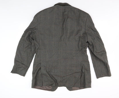 Mens UK Size M Marks and Spencer Green Basic Jacket