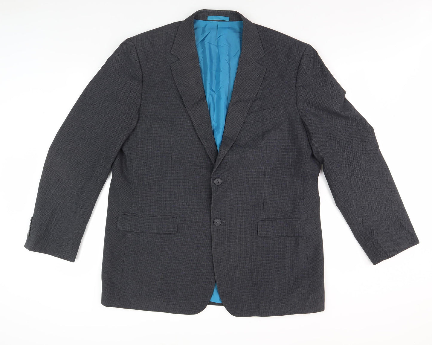Mens UK Size 2XL Greenwoods Mansize Black Basic Jacket