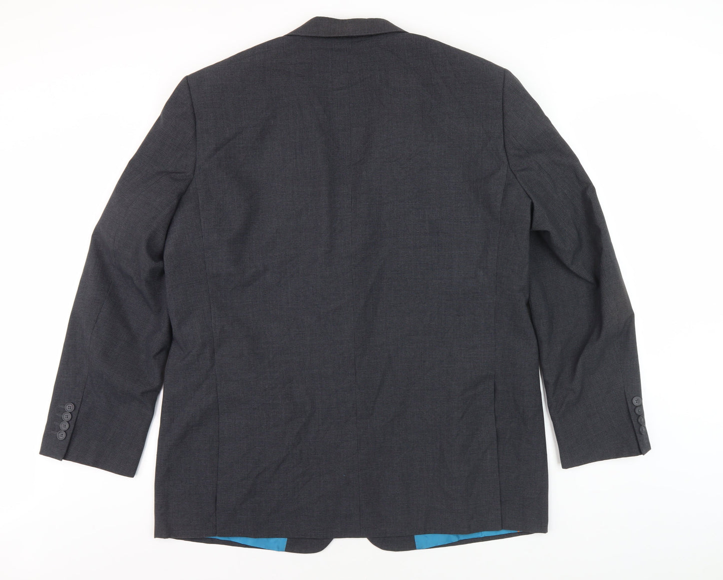 Mens UK Size 2XL Greenwoods Mansize Black Basic Jacket
