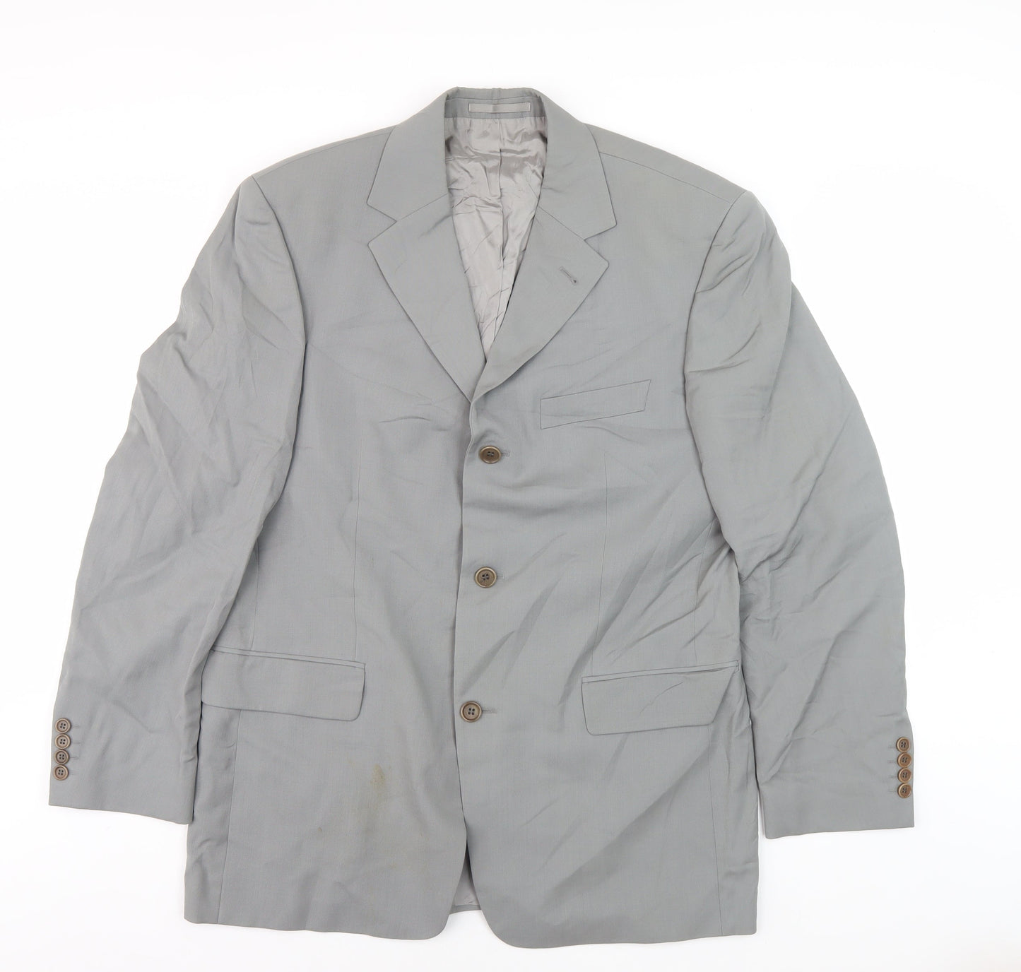 Mens UK Size 42 HUGO BOSS Grey Basic Jacket
