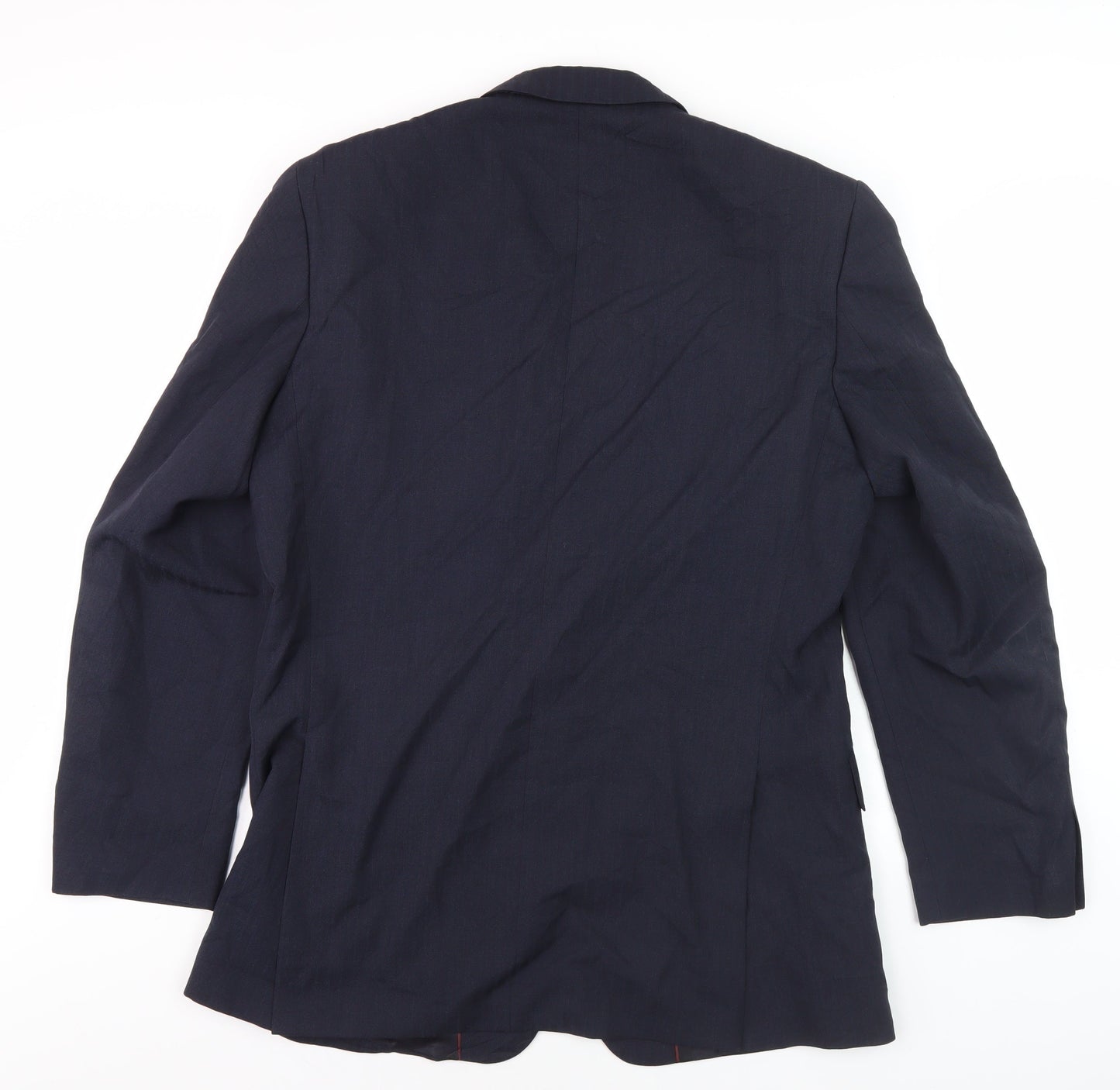 Mens UK Size 40 in Daniel Drescott Blue Basic Jacket