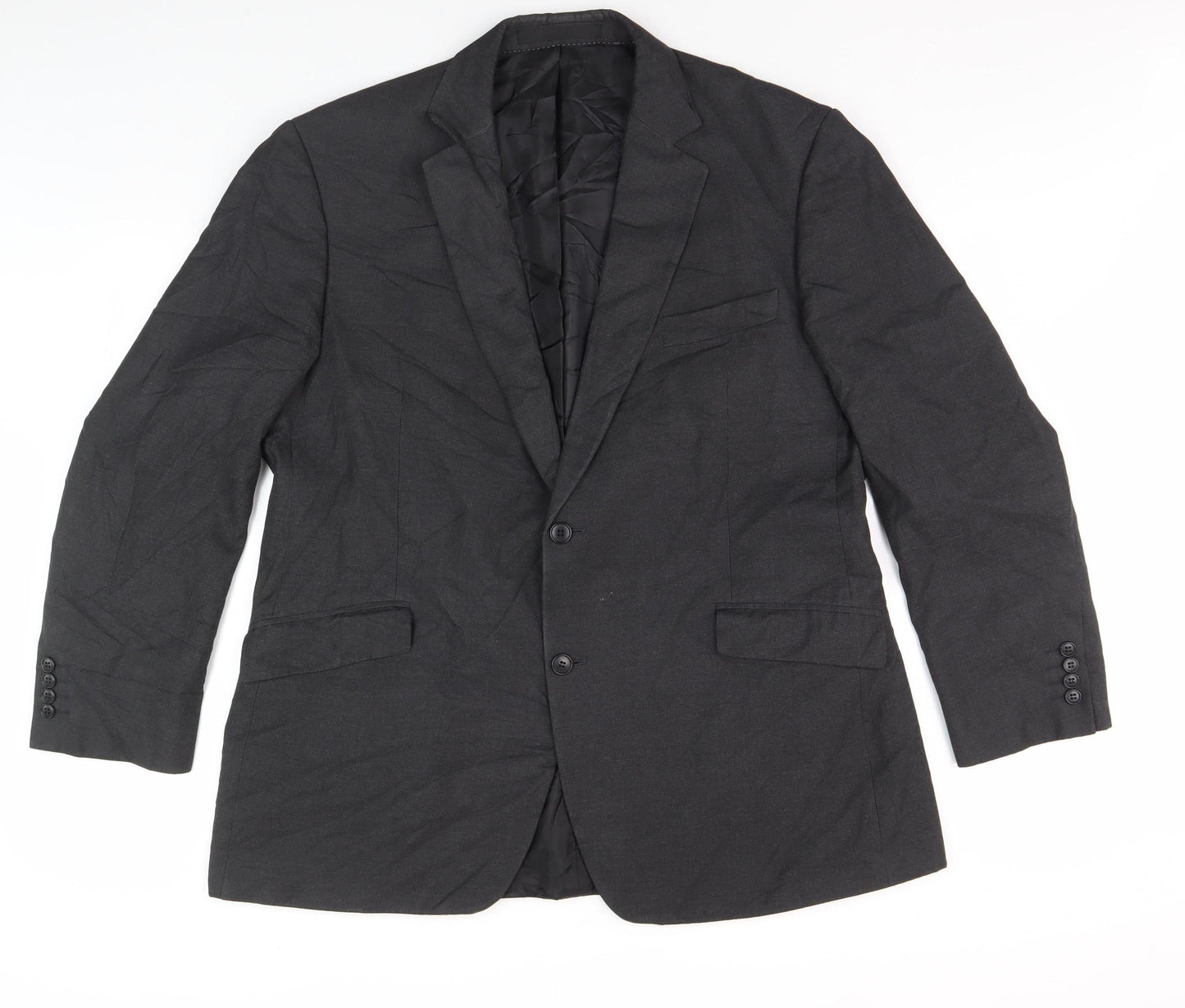 Mens UK Size M  Black Basic Jacket