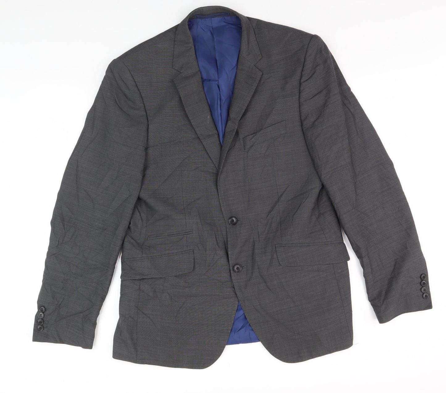 Mens UK Size 40 in Marks and Spencer Grey Basic Jacket