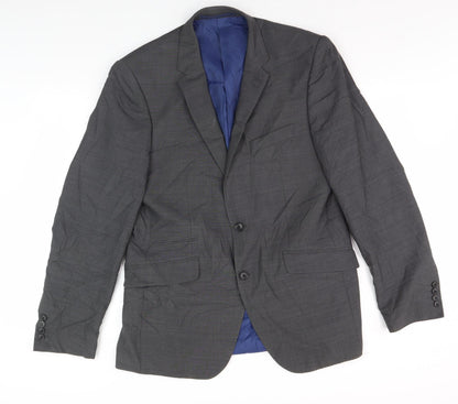 Mens UK Size 40 in Marks and Spencer Grey Basic Jacket