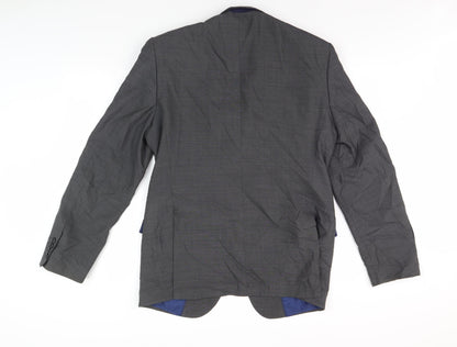 Mens UK Size 40 in Marks and Spencer Grey Basic Jacket