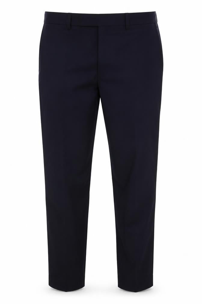 Mens UK Size 38 Marks and Spencer Slim Fit Business Blue Trousers