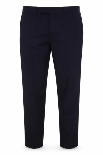 Mens UK Size 38 Marks and Spencer Slim Fit Business Blue Trousers