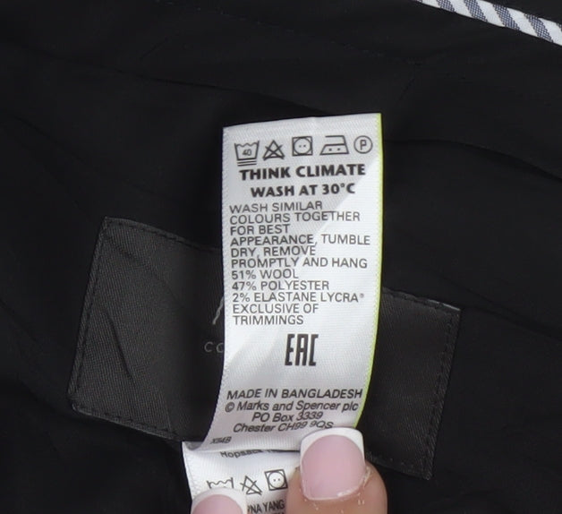 Marks and Spencer Men's Blue Slim Trousers 38