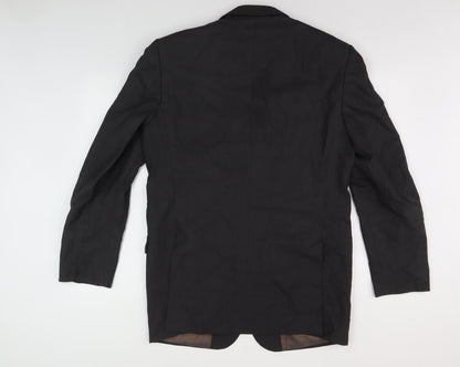 Mens UK Size 42 in Marks and Spencer Black Basic Jacket