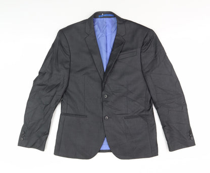 Mens UK Size 38 Marks and Spencer Grey Basic Jacket