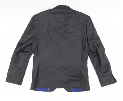 Mens UK Size 38 Marks and Spencer Grey Basic Jacket