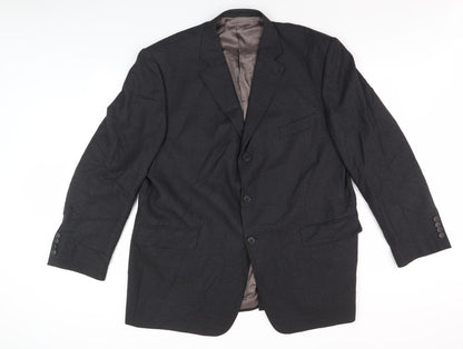 Mens UK Size M Marks and Spencer Grey Basic Jacket