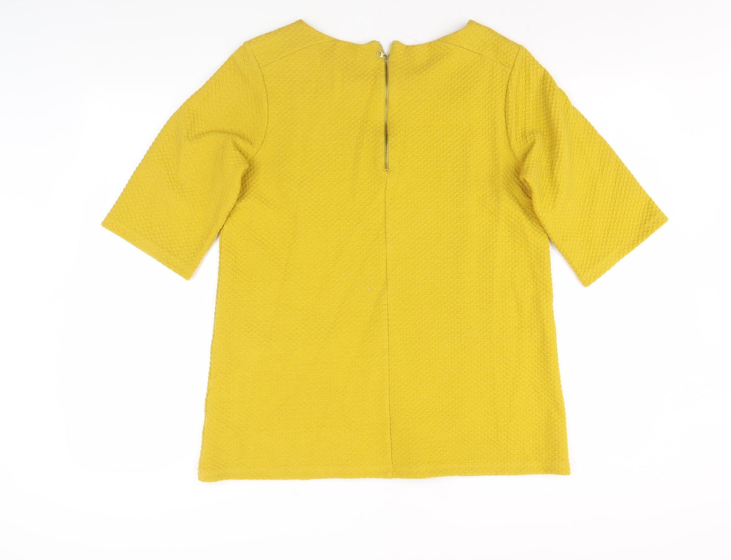 Womens UK Size 12 Whistles Yellow Tunic Blouse