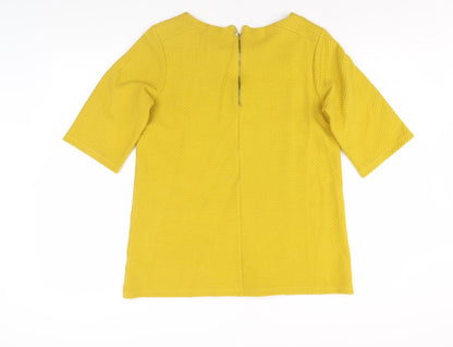 Womens UK Size 12 Whistles Yellow Tunic Blouse