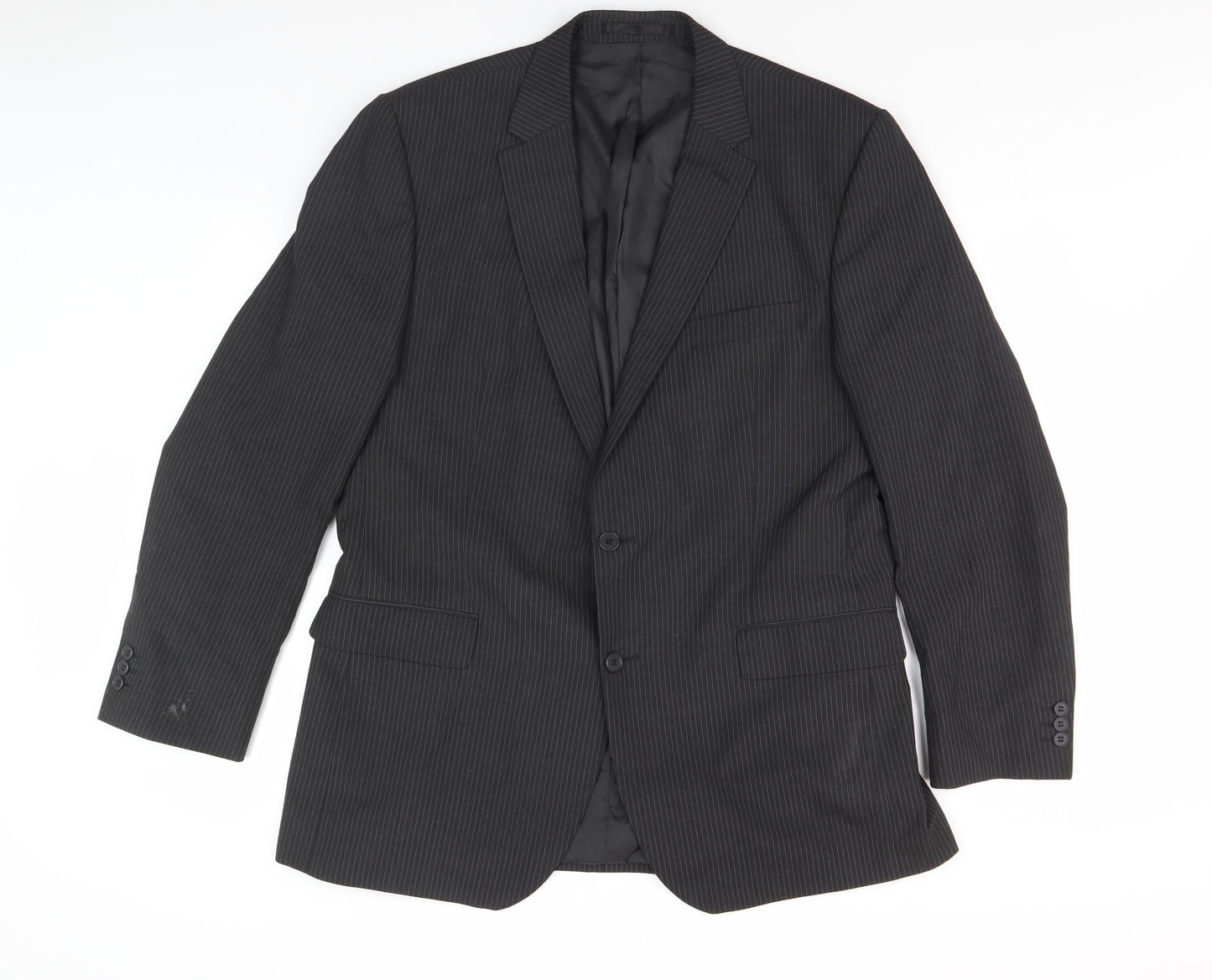 Mens UK Size 44 Karl Jackson Regular Grey Suit Jacket