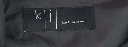 Mens UK Size 44 Karl Jackson Regular Grey Suit Jacket