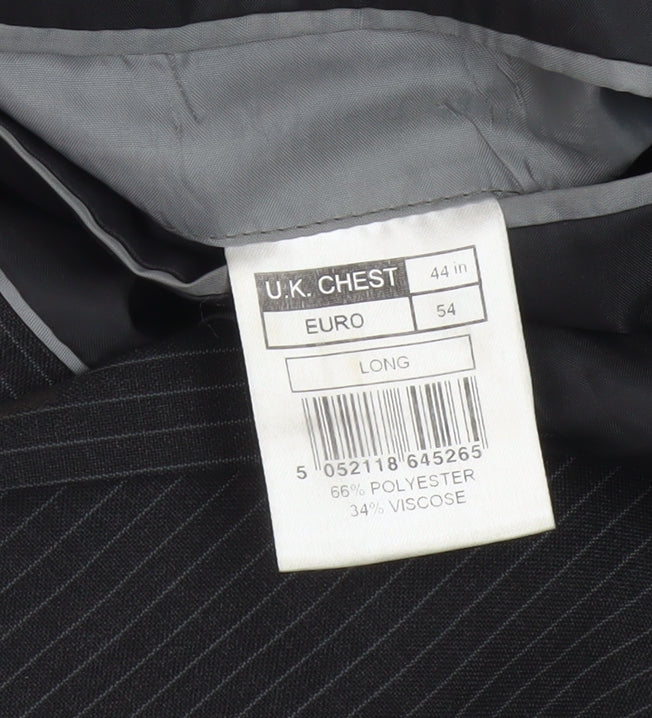 Mens UK Size 44 Karl Jackson Regular Grey Suit Jacket