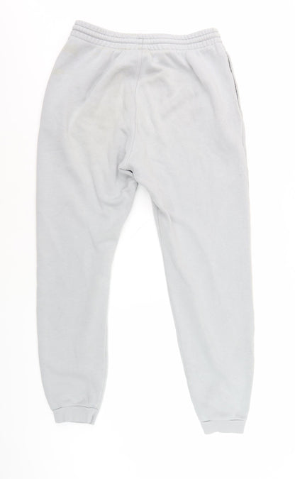 Reebok Men’s Grey Jogger Trousers M Fleece Activewear