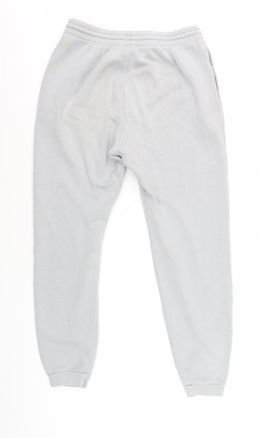 Reebok Men’s Grey Jogger Trousers M Fleece Activewear