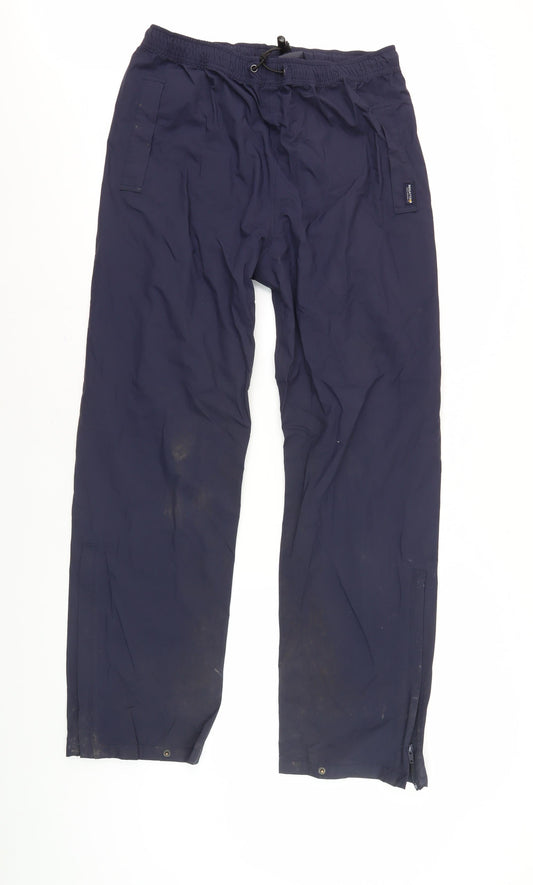 Regatta Men's Windbreaker Trousers, Blue, S