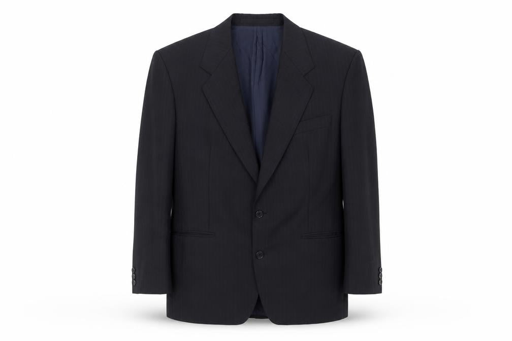 Mens UK Size 40 Marks and Spencer Regular Blue Suit Jacket