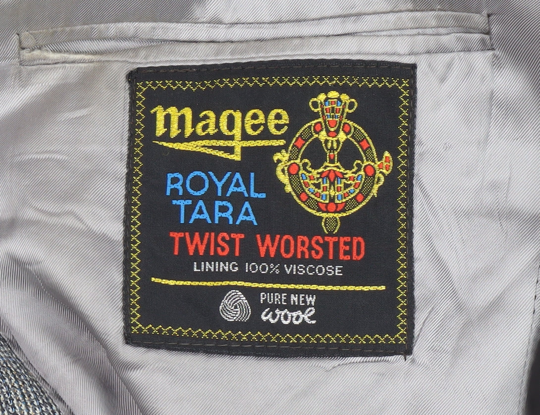 Mens UK Size 40 Magee Regular Grey Suit Jacket