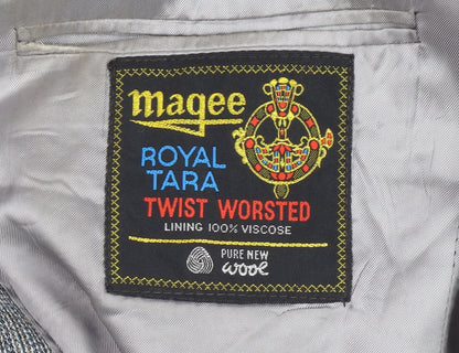 Mens UK Size 40 Magee Regular Grey Suit Jacket