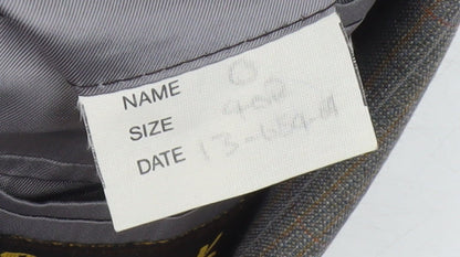 Mens UK Size 40 Magee Regular Grey Suit Jacket