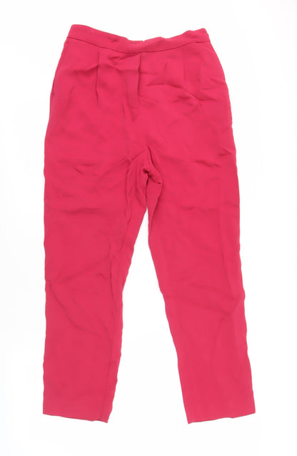 Womens UK Size 10 Boden Regular Fit  Red Trousers