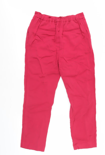 Womens UK Size 10 Boden Regular Fit  Red Trousers