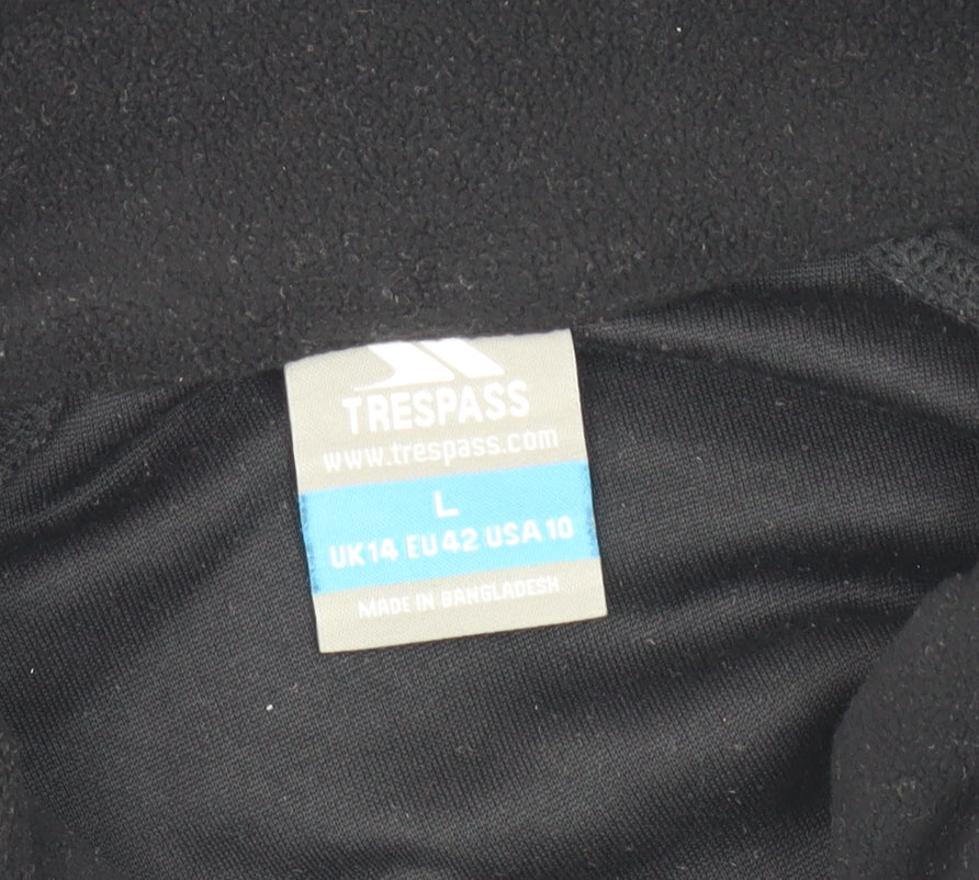 Unisex Adults UK Size L Trespass Black Hiking Walking Gym & Training Pullover