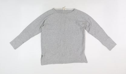 Womens UK Size 10 White Stuff Grey Pullover Jumper