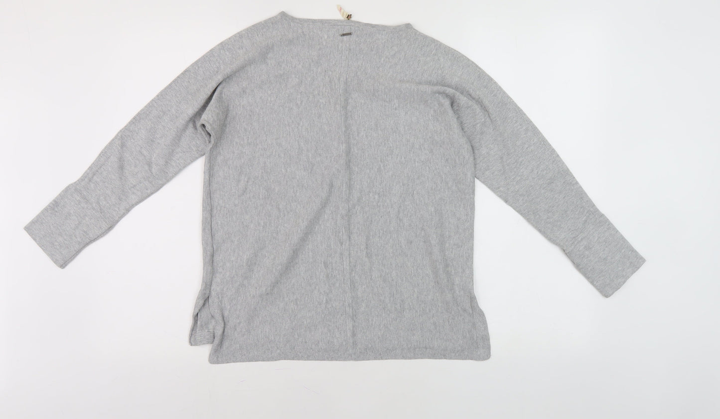 Womens UK Size 10 White Stuff Grey Pullover Jumper