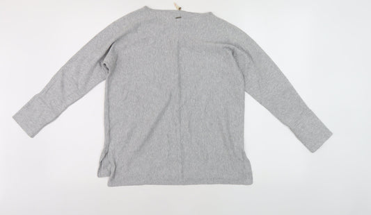 Womens UK Size 10 White Stuff Grey Pullover Jumper