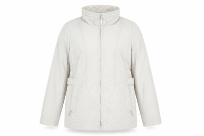 Womens UK Size 18 Gerry Weber Beige Quilted Coat