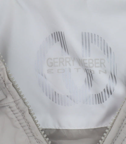 Gerry Weber Women Beige Quilted Jacket Size 18