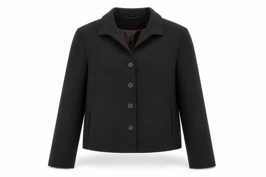 Womens UK Size 12 EVELIN BRANDT Black Classic Jacket