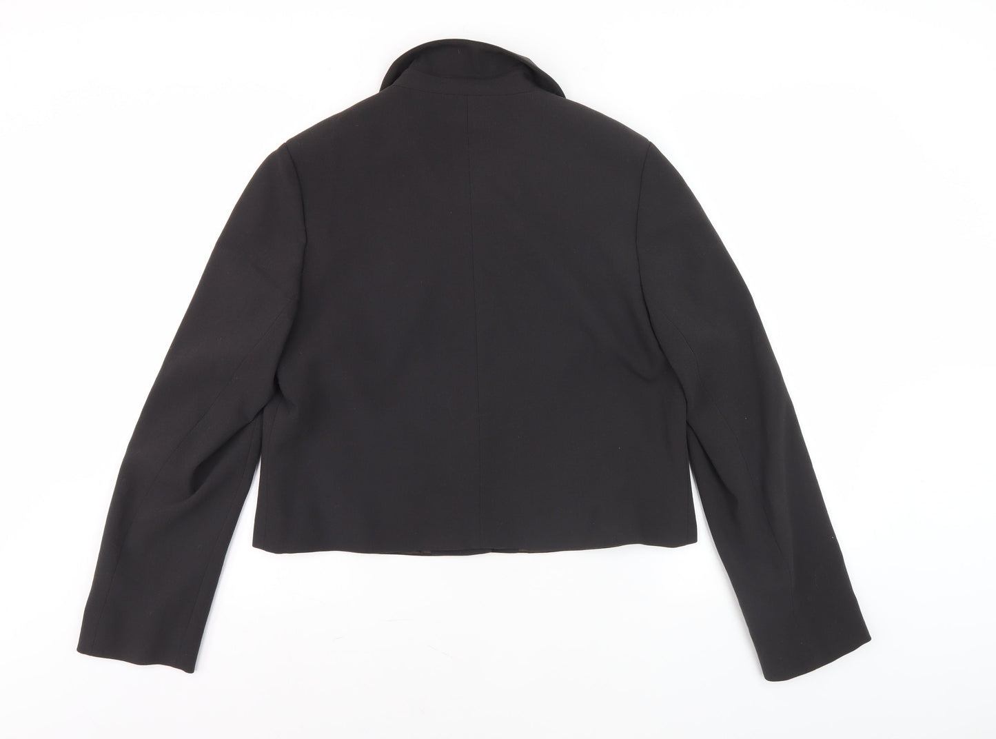 Womens UK Size 12 EVELIN BRANDT Black Classic Jacket