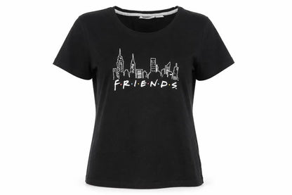 F.R.I.E.N.D.S Black Women's T-Shirt 12-14 Casual