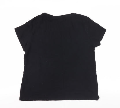 F.R.I.E.N.D.S Black Women's T-Shirt 12-14 Casual