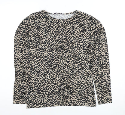 Womens UK Size 10 Marks and Spencer Black Basic T-Shirt