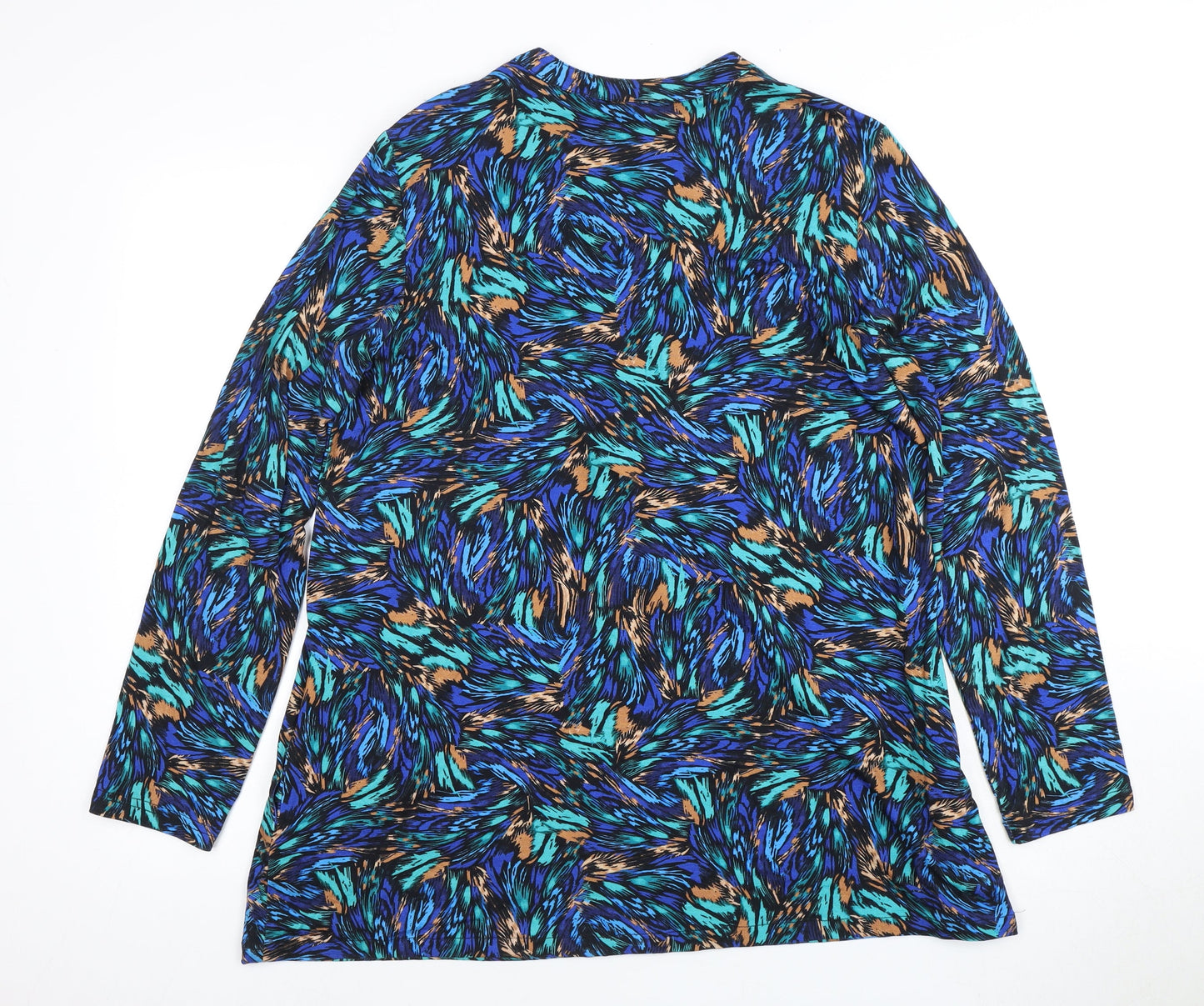 Womens UK Size M Signature Multicoloured Tunic T-Shirt