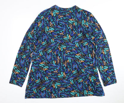 Womens UK Size M Signature Multicoloured Tunic T-Shirt