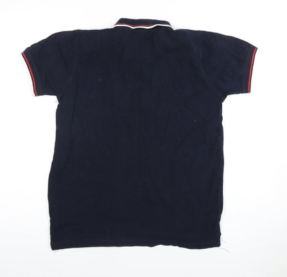 Voi Jeans Men's Blue Polo Shirt M