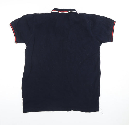 Voi Jeans Men's Blue Polo Shirt M