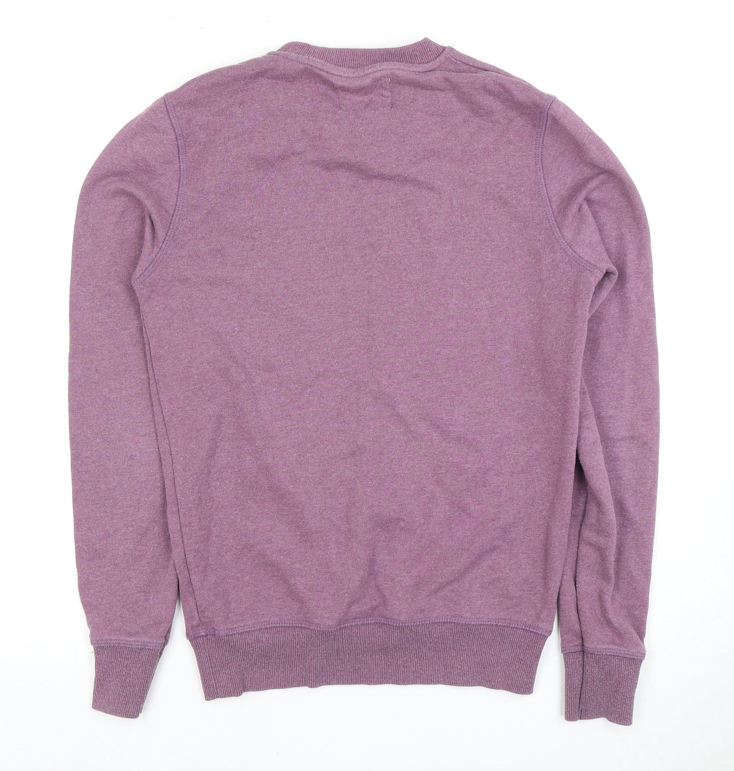 Mens UK Size XS River Island Purple Pullover Sweatshirt